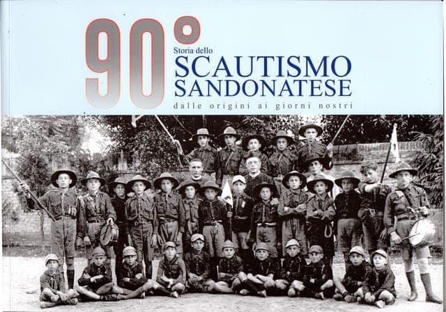 Copertina di 90° Storia dello scoutismo sandonatese