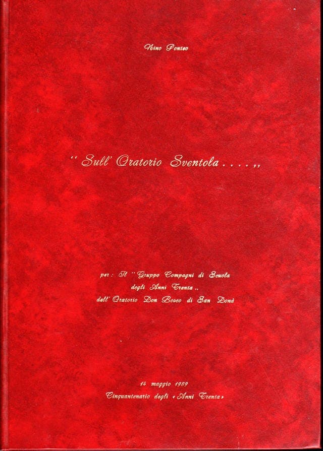Copertina di Sull’oratorio sventola
