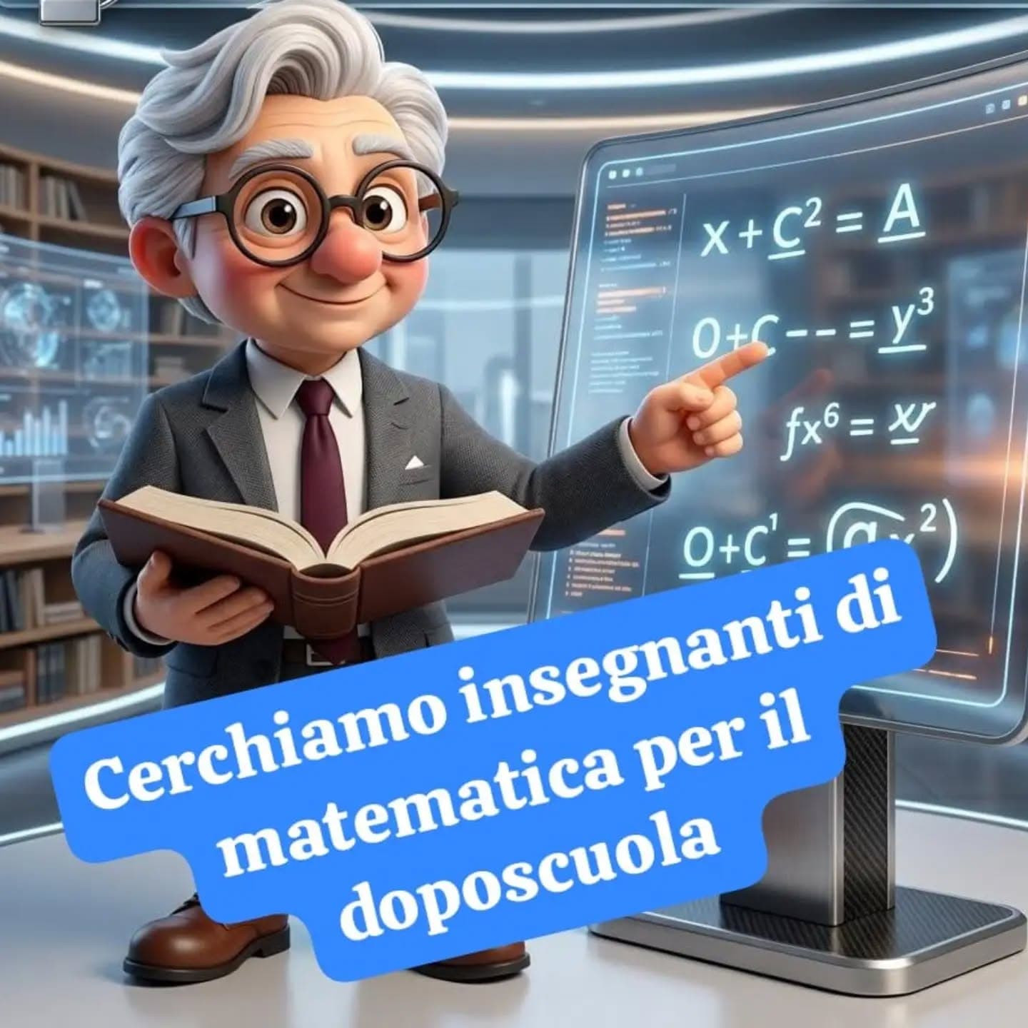 Cerchiamo operatori/insegnati di matematica per il doposcuola!