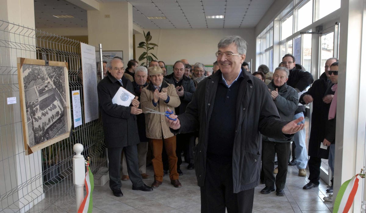 2007, inaugurazione della mostra del Cinquantesimo del CFP